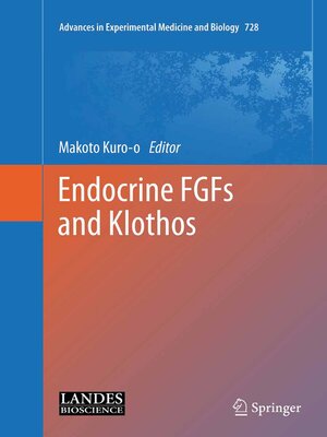 cover image of Endocrine FGFs and Klothos